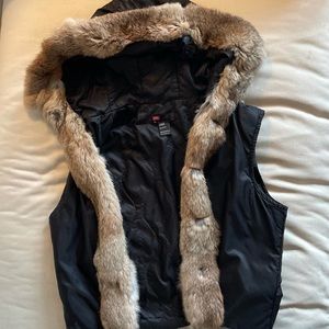 Diesel Fur Jacket Liner with Hood